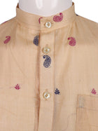 Handwoven Cotton Kurta Handloom Shirt & Kurta_Men Priyadarshini Handloom 