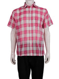Pink Sambalpuri Cotton Shirt G01-18-XS
