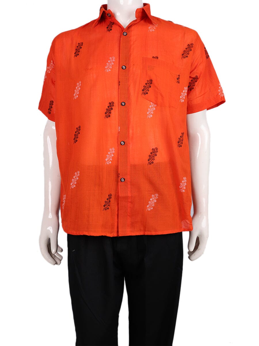 Handwoven Cotton Shirt Handloom Shirt & Kurta_Men Priyadarshini Handloom 