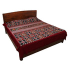 Priyadarshini Handloom, Sambalpuri Handloom Pure Cotton Bedsheet, King Size Bedsheet, Cotton Bedsheet, Traditional Bedsheet, Indian Bedsheet, Sambalpuri Handloom Pure Cotton King Size Bedsheet.