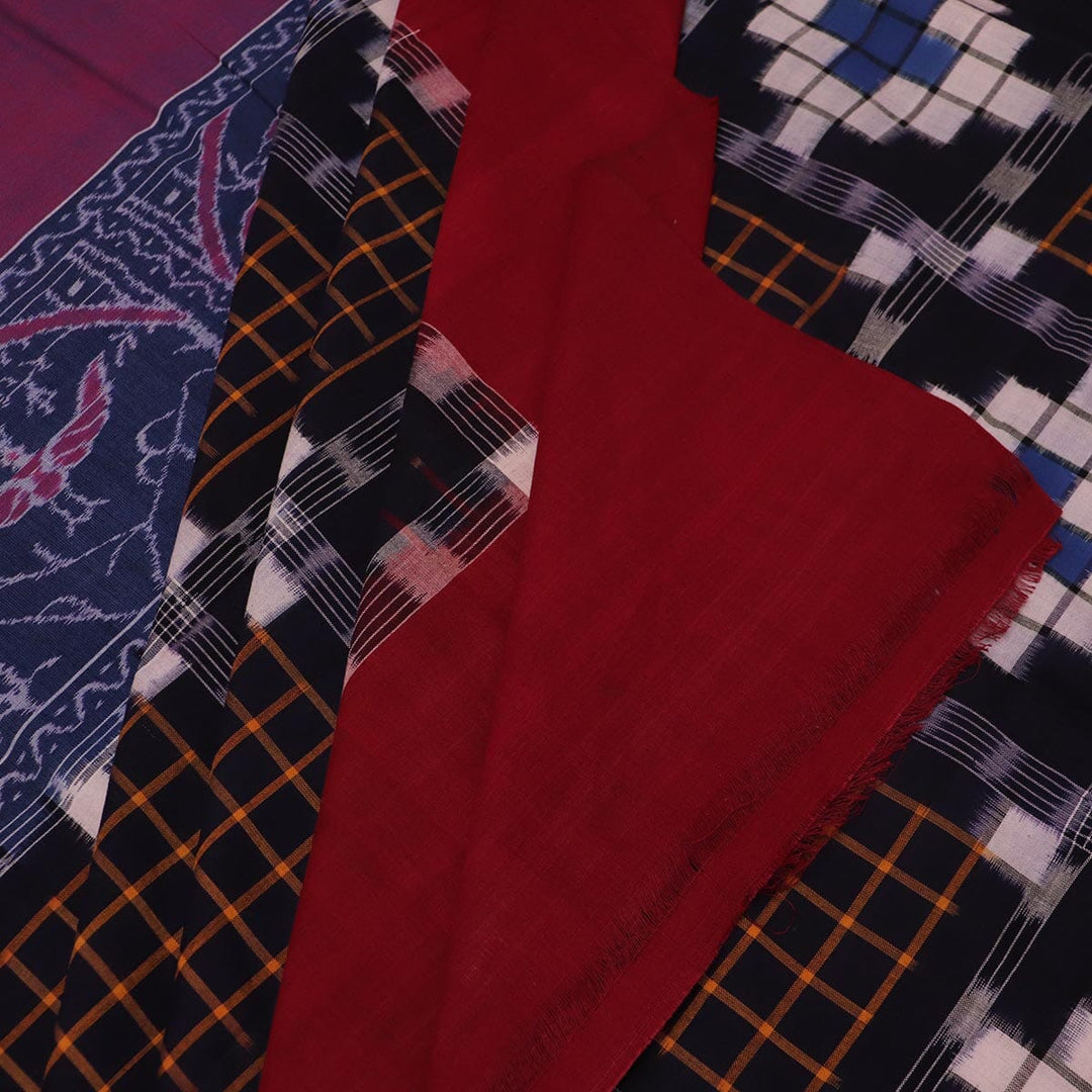 Sambalpuri Handloom Pure Cotton Bedsheet - King Size Handloom Bedsheet_Cotton Priyadarshini Handloom 