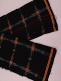 Black Sambalpuri Cotton Lungi