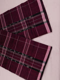 Magenta Sambalpuri Cotton Lungi E04-04-0038