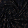 Black Sambalpuri Cotton Unstitched Fabric T01-24-0072