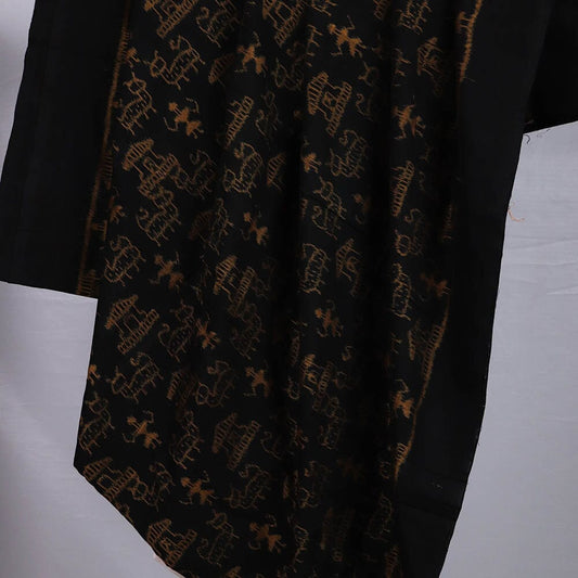 Unstitched Sambalpuri Cotton Handloom Fabric Handwoven Fabric_Cotton Priyadarshini Handloom 