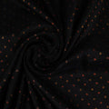 Black Sambalpuri Silk Unstitched Fabric T02-08-0134
