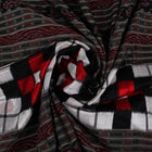 Handloom Black Sambalpuri Silk Unstitched Fabric