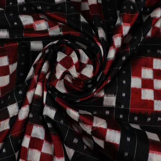 Unstitched Sambalpuri Silk Handloom Fabric Handwoven Fabric_Silk Priyadarshini Handloom 