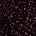 Maroon Sambalpuri Silk Unstitched Fabric T02-07-0131