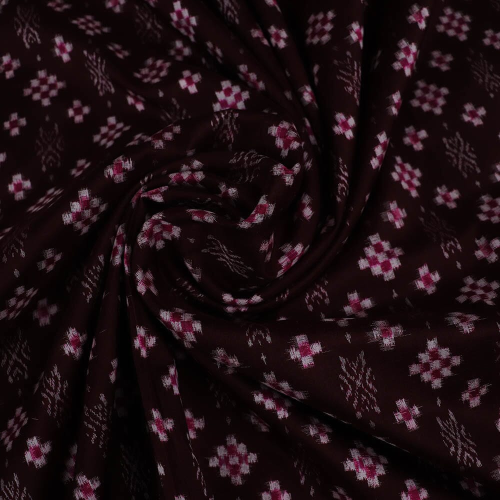 Unstitched Sambalpuri Silk Handloom Fabric Handwoven Fabric_Silk Priyadarshini Handloom 